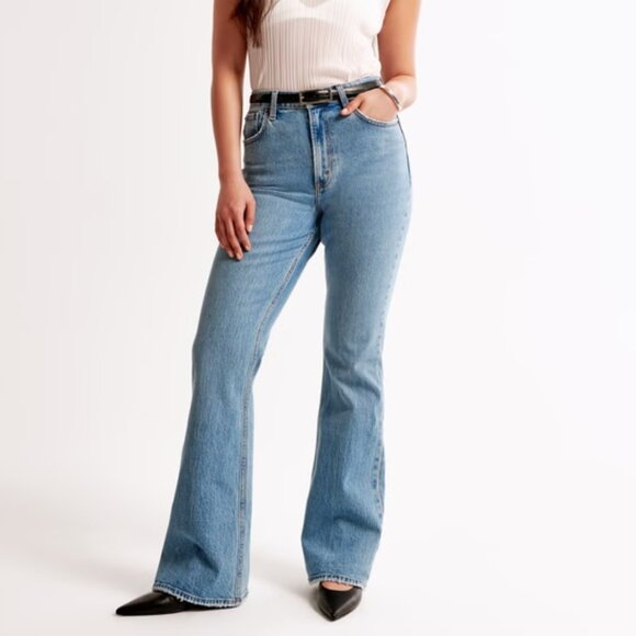 Abercrombie & Fitch Denim - Abercrombie 70s Vintage Flare Jeans 28R Curve Love